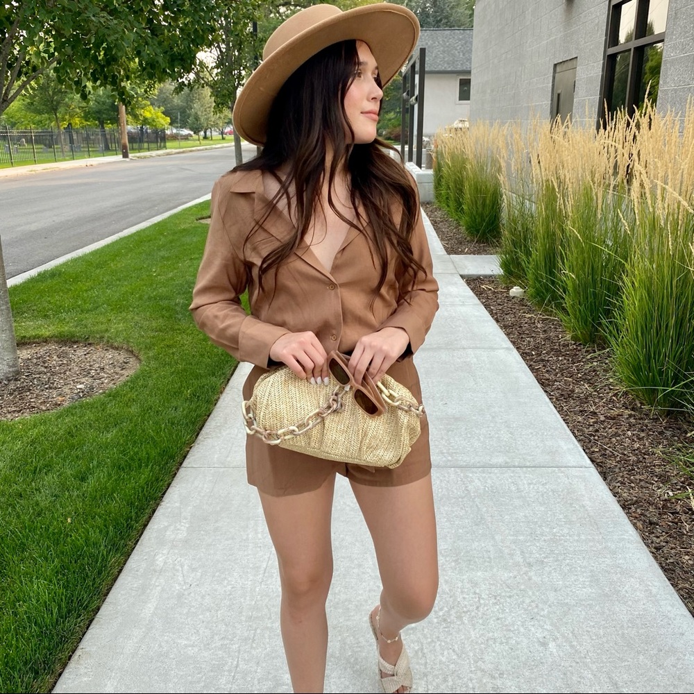 Brown Jumpsuit